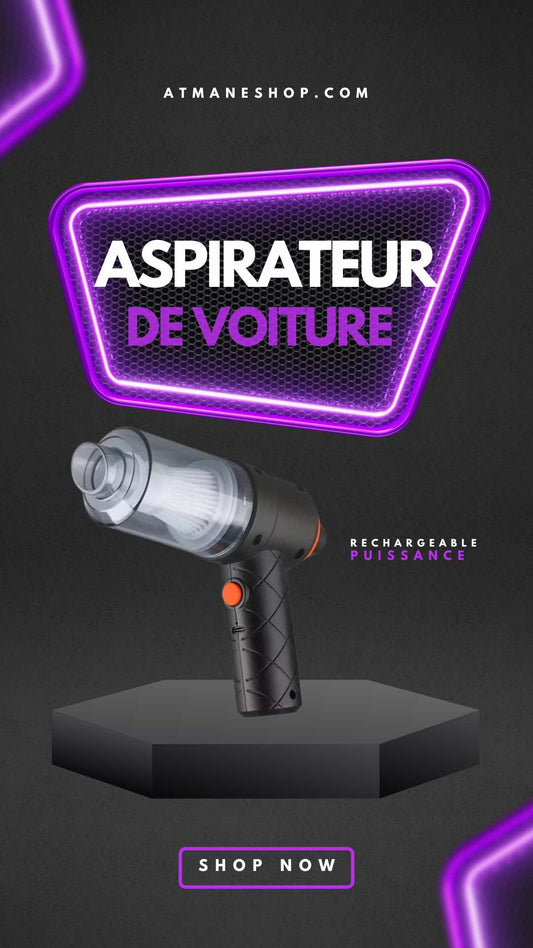 MINI ASPIRATEUR™ et SOUFFLEUR RECHARGEABLE®